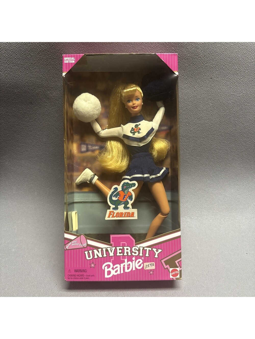 University of Florida Barbie Gators Cheerleader SEC College Football 1996 READ